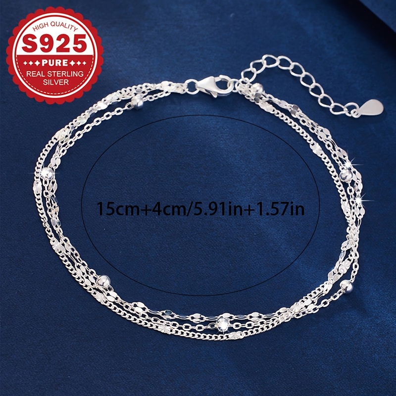Boho Layered Bead Bracelet for Women Hypoallergenic